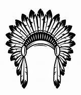 Headdress Cherokee Purepng Indigenous Webstockreview Clipground sketch template