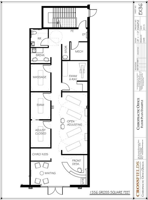 Chiropractic Office Floor Plans - Versatile Medical Office