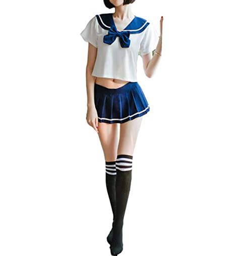 jasmygirls women sexy schoolgirls outfit anime cosplay lingerie school