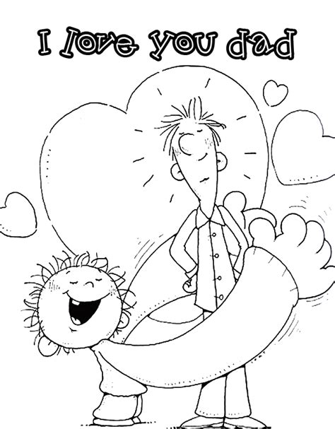 coloring pages  love  dad coloring pages