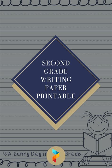 grade writing paper printable     printablee