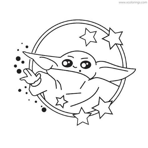 cute baby yoda coloring pages  fishbiscuit xcoloringscom