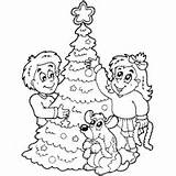 Coloring Christmas Pages Surfnetkids sketch template