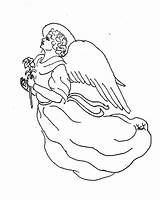 Angel Coloring Pages Angels Printable Print Kids Adult Wings Christmas Sheets Colouring Children Clipart Nativity Bestcoloringpagesforkids Bing Library Choose Board sketch template