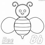 Coloring Pages Bumblebee Collection Bee sketch template