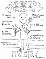 Coloring Mothers Mom Pages Mother Printable Card Print Ever Crafts Kids Preschool Happy Make Sheets Paper Cards Poems Dad Mommy sketch template