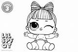 Coloring Pages Lol Lil Qt Spf Series Kids Printable sketch template