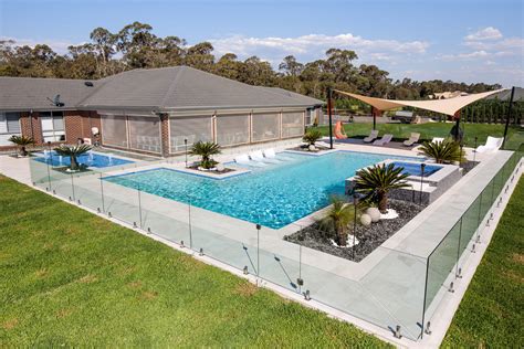 resort style pool luddenham crystal pools