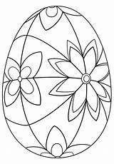 Wielkanocne Jajka Egg Drukuj Kolorowanka sketch template