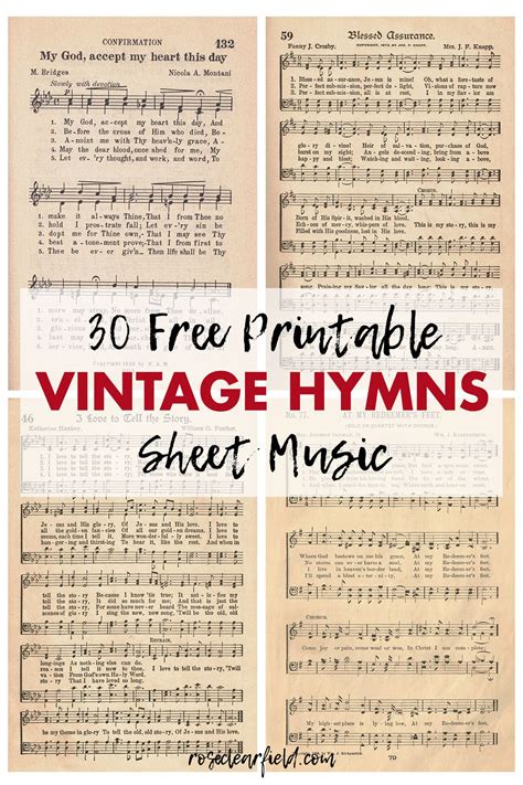 printable hymn sheet