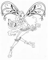Winx Layla Coloring Pages Musa Leyla Print Color Kids Sirenix sketch template