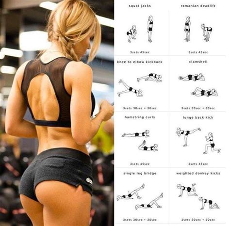Workouts To Build A Round Booty And Toned Legs