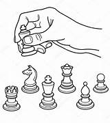 Ajedrez Colorear Chess sketch template