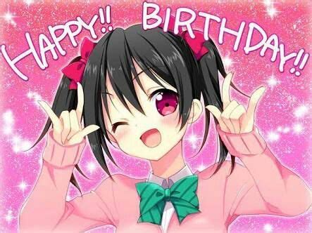 happy birthday anime amino