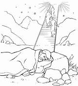 Himmelsleiter Jacob Esau Jakob Ladder Bibel Heaven Jacobs Traum Jakobs Giacobbe Stairway Bibelgeschichten Religiocando Malvorlagen Bibelverse Xls Testamento Antico Birthright sketch template