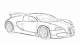 Bugatti Veyron Chiron Kleurplaten ブガッティ Malvorlage 塗り絵 Ausmalen Lamborghini 부가 Lambo Uitprinten Downloaden ワイルド アウディ ランボルギーニ スピード Bezoeken ロン Carscoloring sketch template