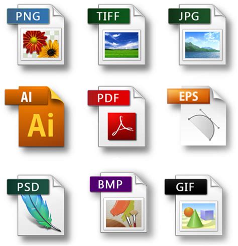 common file types   formats computing technology