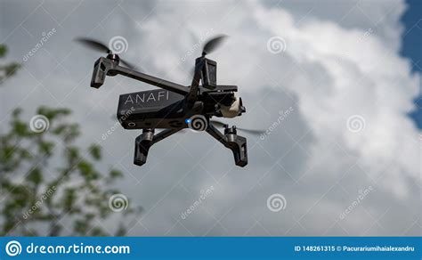 parrot anafi drone   air editorial image image  multi parrot
