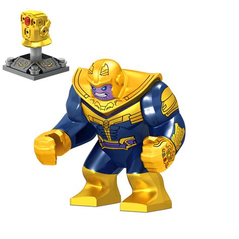 avengers  thanos infinity gauntlet thanos minifigures lego compatible toys
