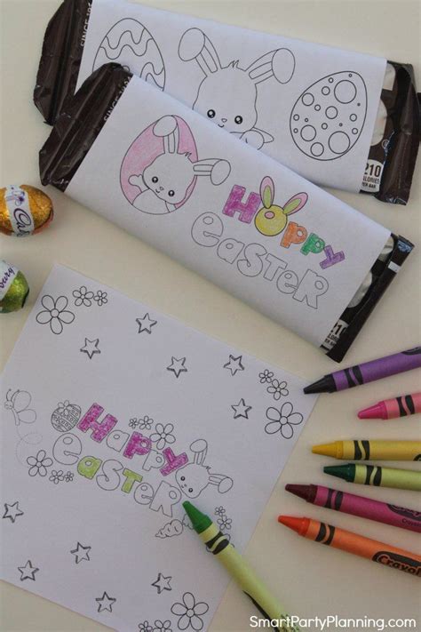 exciting  easter printable candy bar wrappers easter