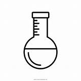 Flask Matraz Colorear Erlenmeyer Flasks Beaker Ultracoloringpages Hiclipart Dab sketch template
