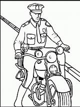 Officer sketch template