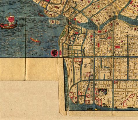 Edo [tokyo] 1844 1848 Perry Castañeda Map Collection Ut Library Online