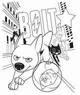 Bolt Coloring Pages Disney Print Printable Kids Colouring Color Sheets Cartoon Movie Book Party Popular Books Dog Channel Cat Azcoloring sketch template