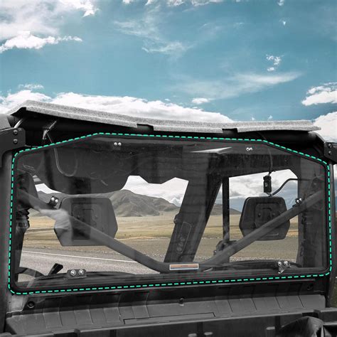 amazoncom haka tough rear windshield    defender hd max  hard
