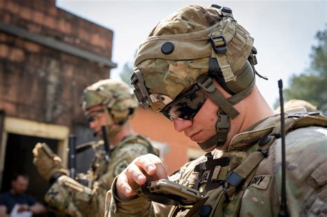 dvids images soldiers check  nett warrior  user devices image