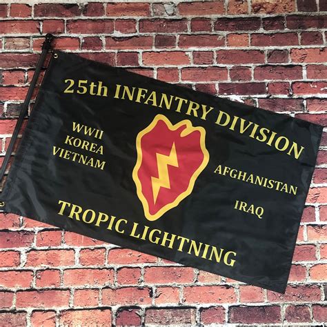 infantry division  flag  id double sided etsy