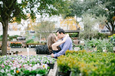 fun and colorful garden engagement glamour and grace