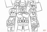Coloring Lego Super Heroes Pages Printable sketch template