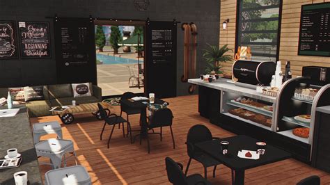 starbucks coffee shop  furnished dreamteamsims