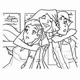 Totally Spies Coloring Books Pages sketch template