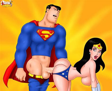 Superman Cums Inside Wonder Woman Superman And Wonder