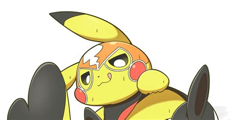 Pokémon Pikachu Pikachu Libre マスクド・ピカチュウ Pixiv