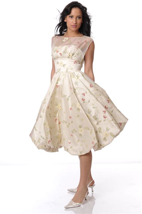 short  style dress  taffeta  organza silk vintage inspired