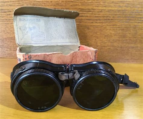 Vintage Willson Industrial Safety Goggles Willson Personal