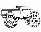 Monster Truck Pages Coloring Trucks Color Print Getcolorings Printable sketch template