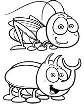 insects bugs coloring pages topcoloringpages