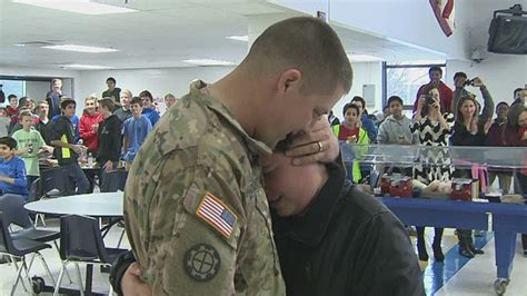 soldier dad surprises daughter on birthday cnn video