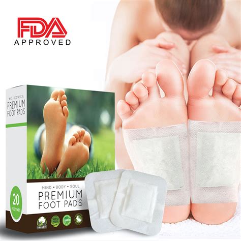 foot pads  premium body cleansing foot pads rapid pain stress relief  advanced