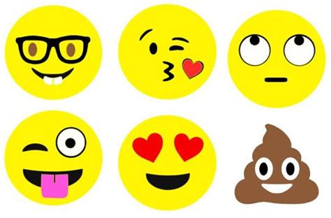 emojis svg file  passiondesigning  etsy kartinki smayliki