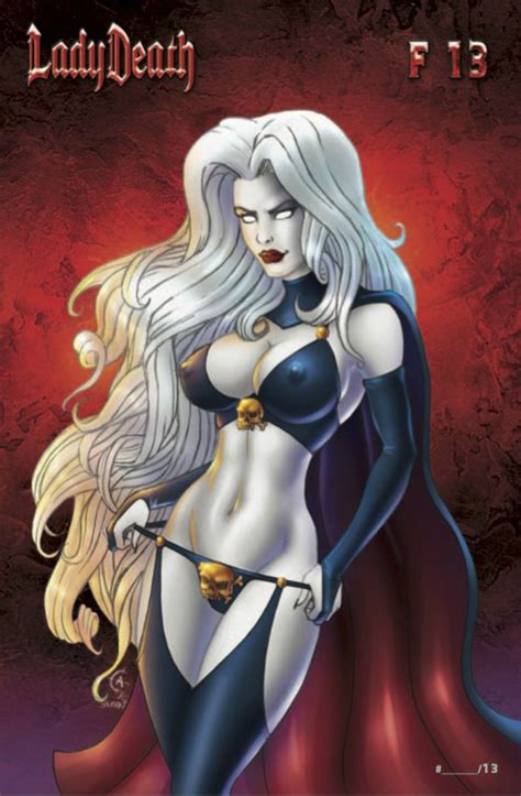 lady death friday the 13th cover by artassassin on deviantart