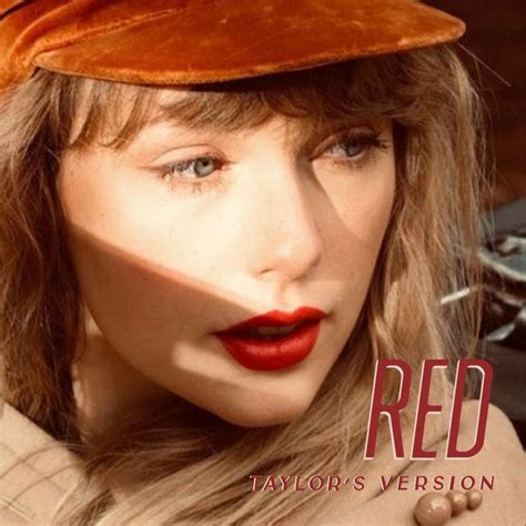 taylor swift red red taylor album covers version
