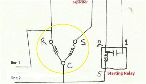 air conditioner wiring diagram capacitor decoration ideas