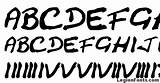 Cracked Johnnie Font Legionfonts sketch template
