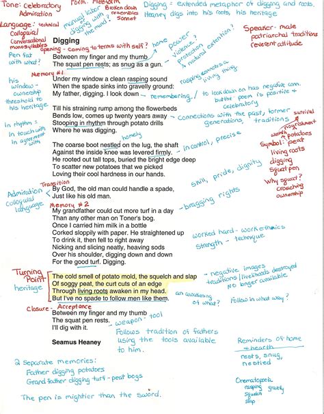 annotate  poem