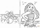 Coloring Pages Mohana Template sketch template